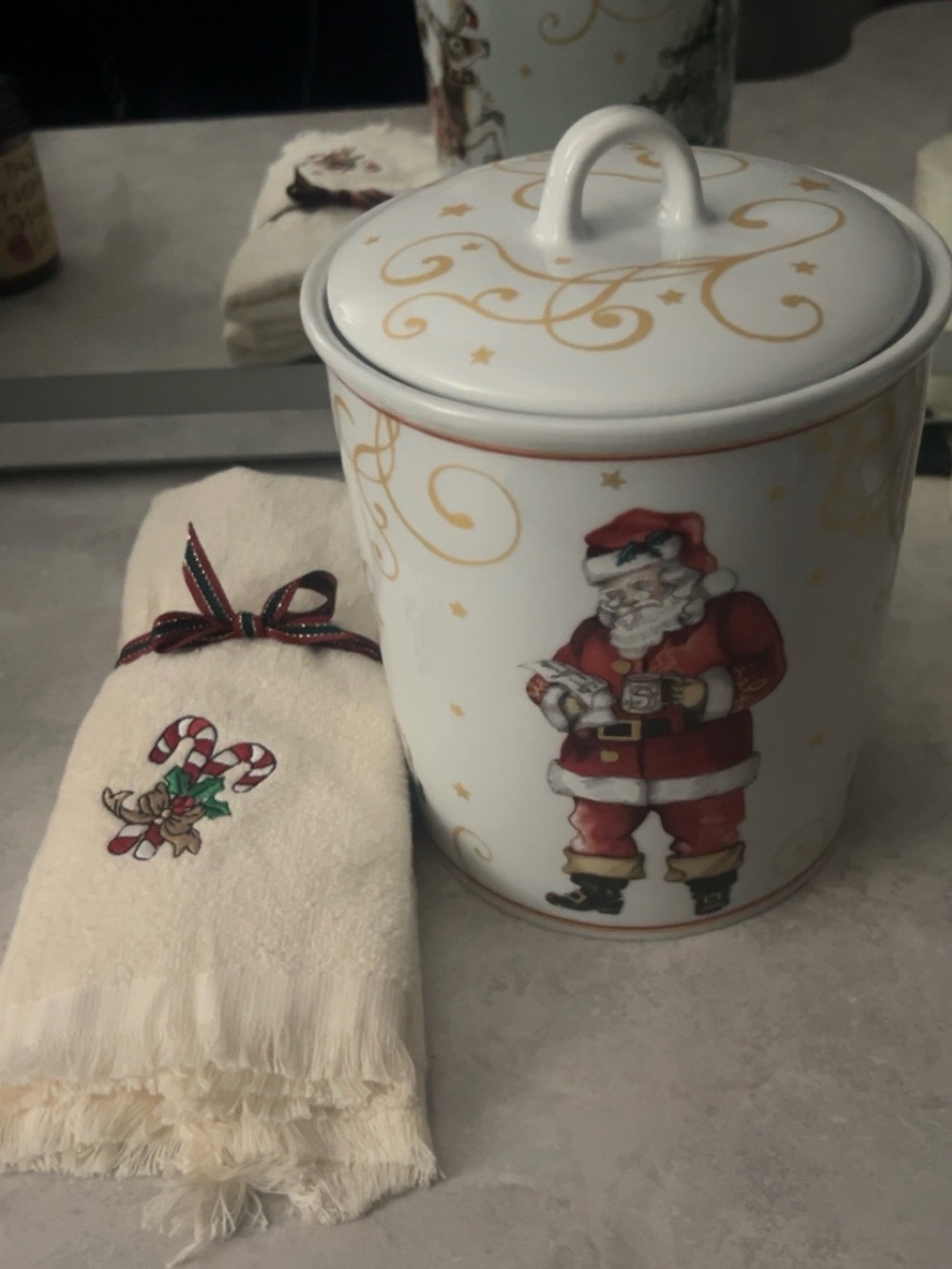 Williams-Sonoma Twas the Night Before Christmas Cookie Jar